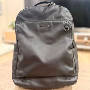 Coach Men's Charcoal Backpack